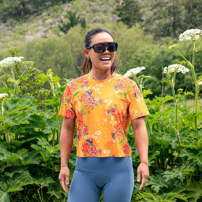 Beyond Tech Boxy Tee : Flora Sol