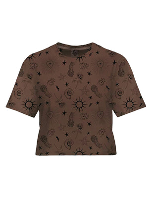 SHREDLY Women's Beyond Tech Boxy Tee : Ink