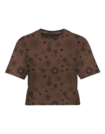 SHREDLY Women's Beyond Tech Boxy Tee : Ink