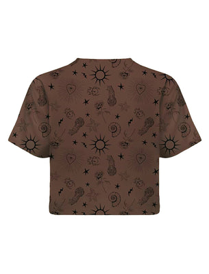 SHREDLY Women's Beyond Tech Boxy Tee : Ink