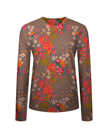 SHREDLY Women's Beyond Tech Cargo Long Sleeve : Flora Clay
