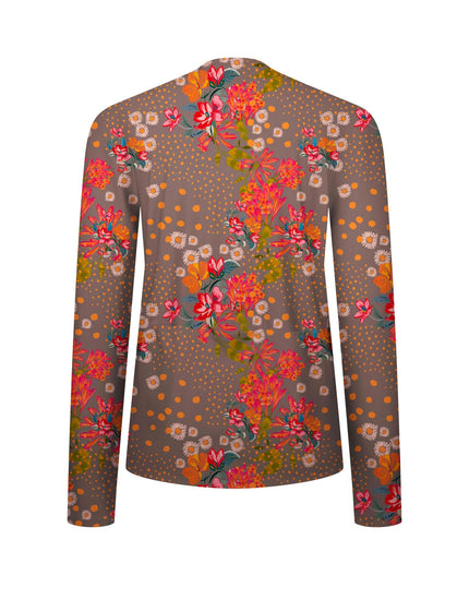 SHREDLY Women's Beyond Tech Cargo Long Sleeve : Flora Clay
