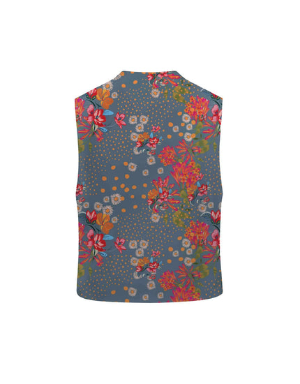 SHREDLY Women's Beyond Tech Tank : Flora Azul