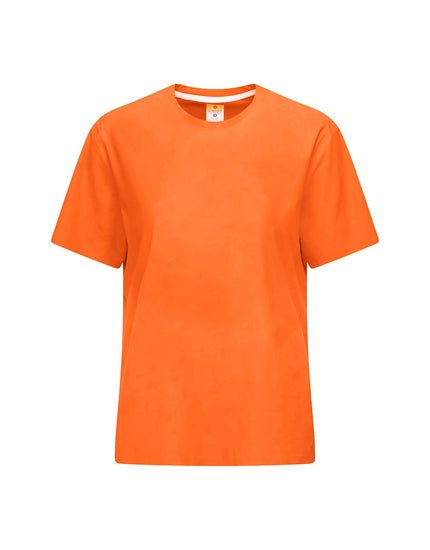 SHREDLY Women's Beyond Tech Tee Vented : Clementine