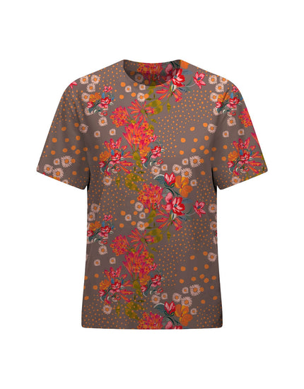 SHREDLY Women's Beyond Tech Tee Vented : Flora Clay