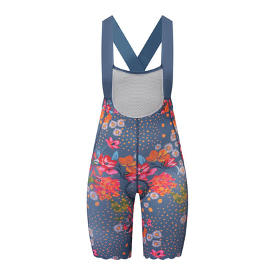 Biker Bib : Flora Azul