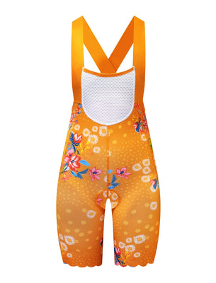 SHREDLY Women's Biker Bib : Flora Sol