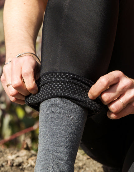 SHREDLY Women's Biker Bib Thermal Tight : Noir