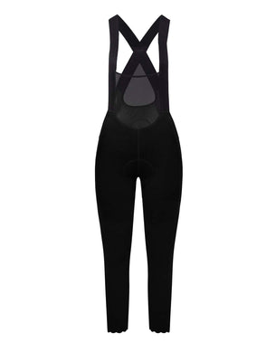 SHREDLY Women's Biker Bib Thermal Tight : Noir