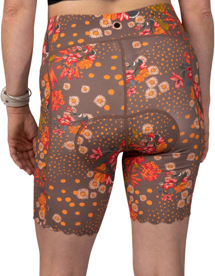 SHREDLY Women's Biker Cham 2.0 : Flora Clay