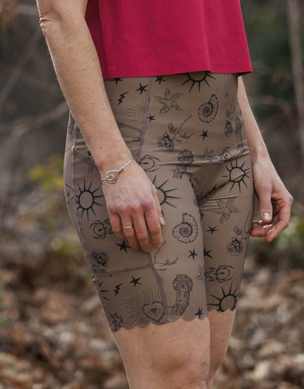 SHREDLY Women's Biker Cham 2.0 : Ink