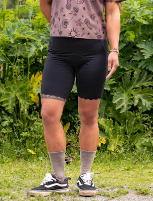 SHREDLY Women's Biker Cham 2.0 : Noir