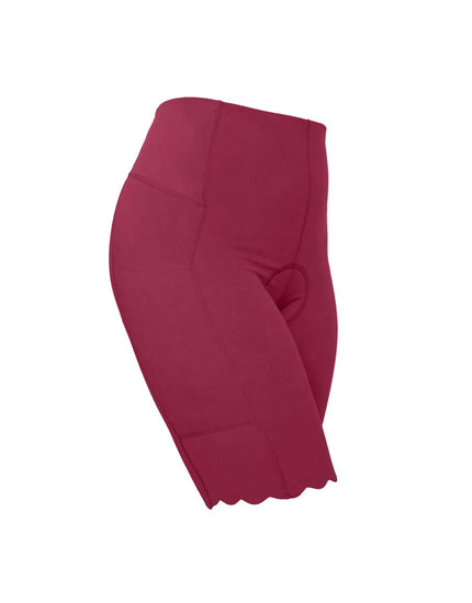 SHREDLY Women's Biker Cham 2.0 : Raspberry