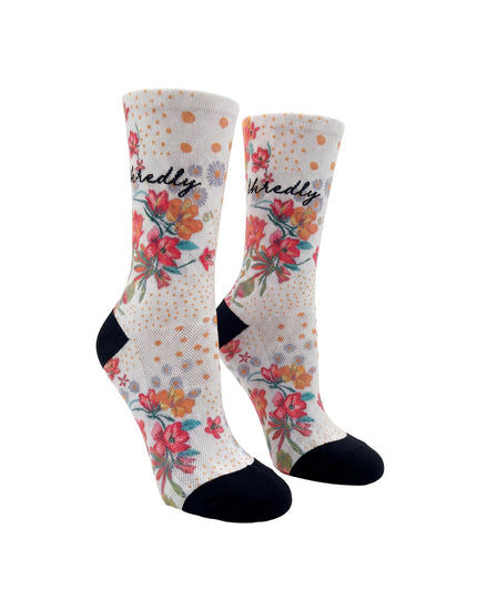 SHREDLY Women's EVO Air 6" Sock : Flora