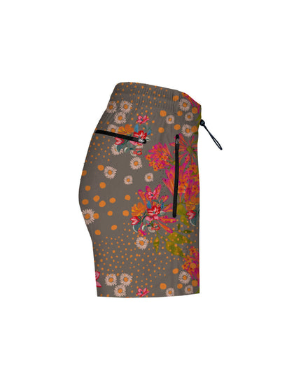 SHREDLY Women's Explorer Short 3.5" : Flora Clay