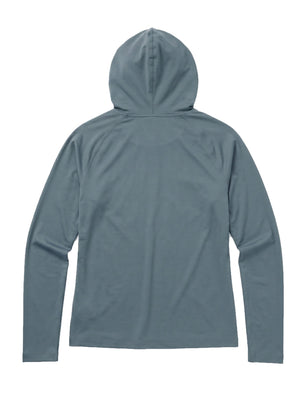 SHREDLY Women's Featherweight Sun Hoodie : Azul
