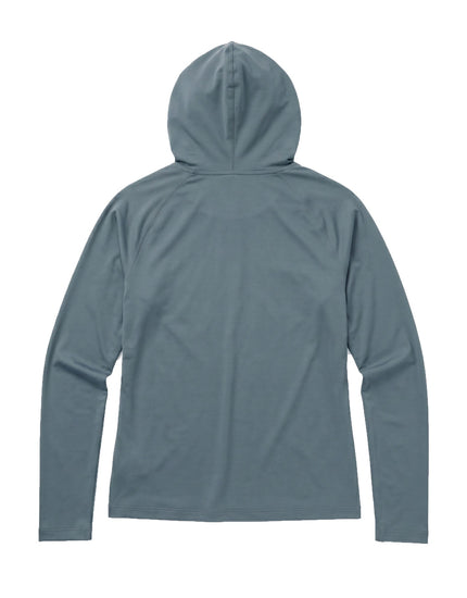 SHREDLY Women's Featherweight Sun Hoodie : Azul