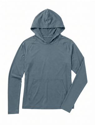 SHREDLY Women's Featherweight Sun Hoodie : Azul