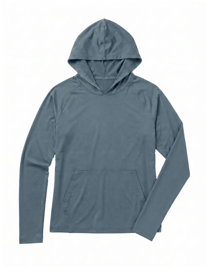 SHREDLY Women's Featherweight Sun Hoodie : Azul