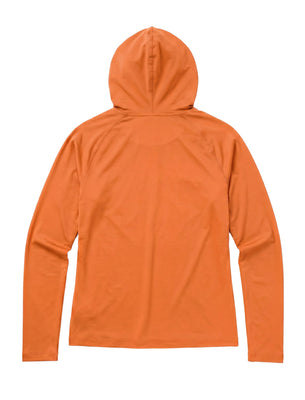 SHREDLY Women's Featherweight Sun Hoodie : Clementine
