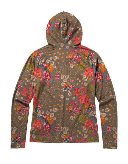 SHREDLY Women's Featherweight Sun Hoodie : Flora Clay