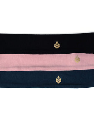 SHREDLY Women's Headband Trio