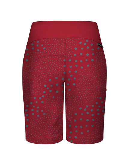 SHREDLY Women's Limitless 11" - Stretch Waistband High - Rise Short : Dottie