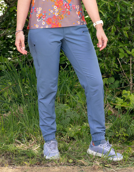 SHREDLY Women's Limitless - Stretch Waistband High-Rise Pant : Azul