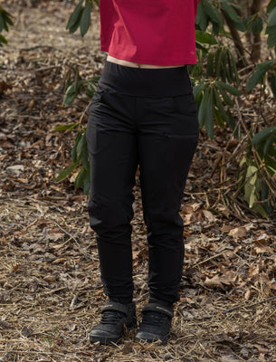 SHREDLY Women's Limitless - Stretch Waistband High-Rise Pant : Noir
