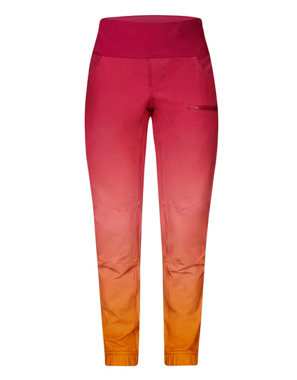 SHREDLY Women's Limitless - Stretch Waistband High-Rise Pant : Raspberry Sol Ombre