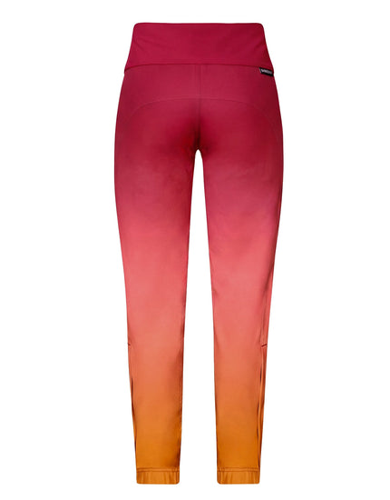 SHREDLY Women's Limitless - Stretch Waistband High-Rise Pant : Raspberry Sol Ombre