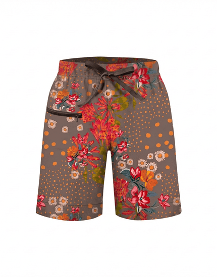 SHREDLY Women's Littles Short : Flora Clay