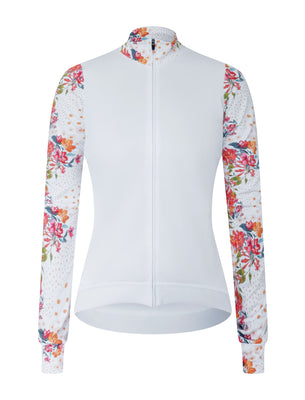 SHREDLY Women's Long Sleeve Cadence Thermal Jersey : Flora