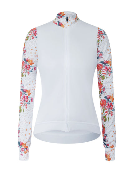 SHREDLY Women's Long Sleeve Cadence Thermal Jersey : Flora