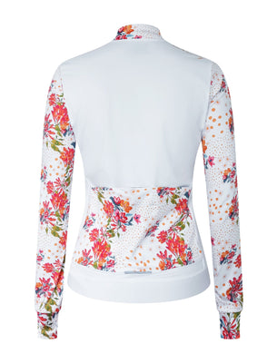 SHREDLY Women's Long Sleeve Cadence Thermal Jersey : Flora