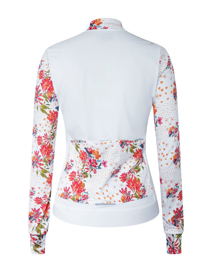 SHREDLY Women's Long Sleeve Cadence Thermal Jersey : Flora