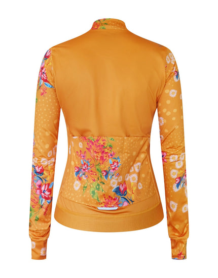 SHREDLY Women's Long Sleeve Cadence Thermal Jersey : Flora Sol