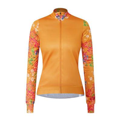 Long Sleeve Cadence Thermal Jersey : Flora Sol