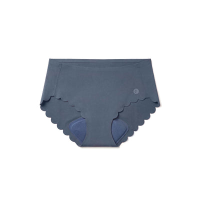 Seamless Hipster Cham : Azul Scallop