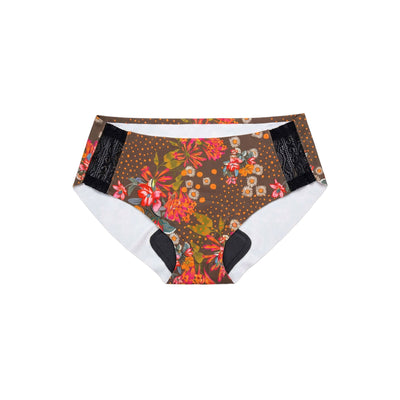 Seamless Hipster Cham : Flora Clay Lace