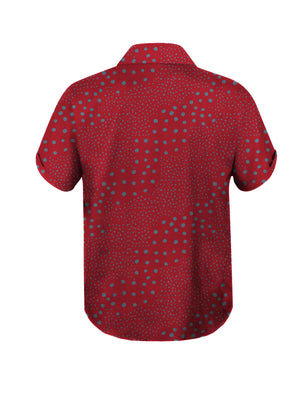 SHREDLY Women's Short Sleeve Explorer Shirt : Dottie
