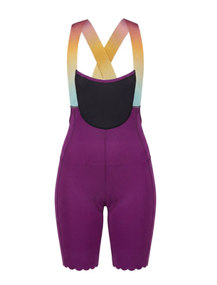 SHREDLY Women's SHREDLY x Marley Blonsky : Biker Bib : Ice Cream Ombre