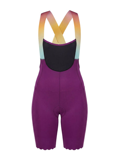 SHREDLY Women's SHREDLY x Marley Blonsky : Biker Bib : Ice Cream Ombre