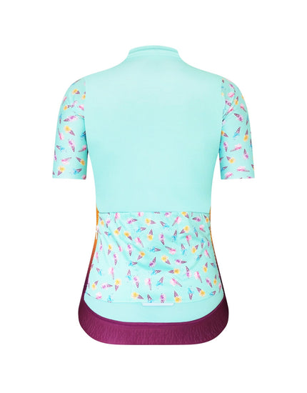 SHREDLY Women's SHREDLY x Marley Blonsky : Short Sleeve Cadence Jersey : Ice Cream Ombre