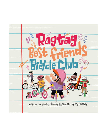 SHREDLY Women's The Ragtag Best Friends Bicycle Club