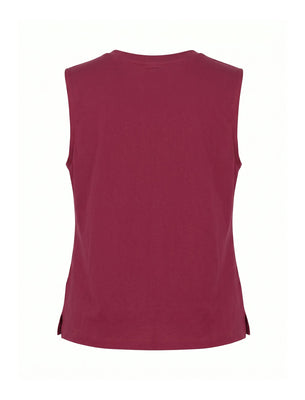 SHREDLY Women's Your Favorite Tank : Raspberry