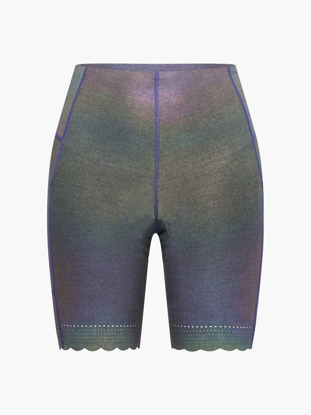 Biker Short Galaxy Shimmer Women s SHREDLY