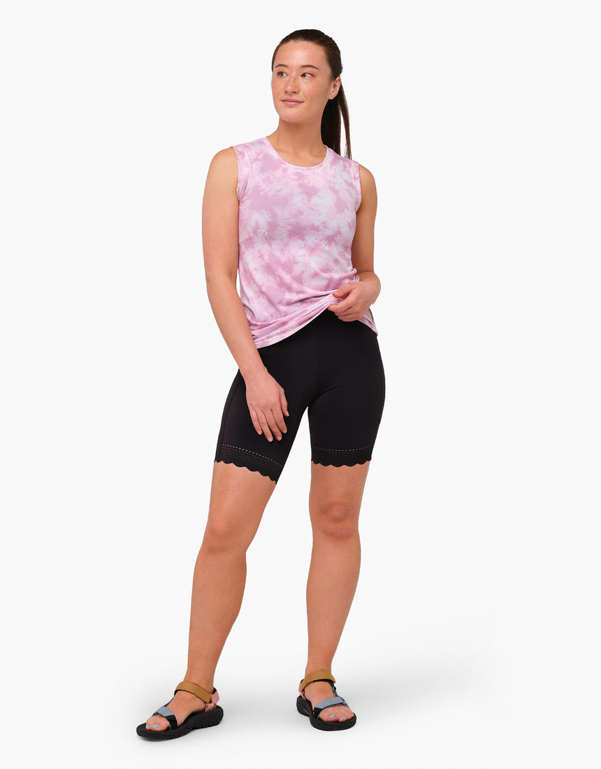 No Boundaries Bike Shorts With Phone Pocket, 7" Inseam, Women's