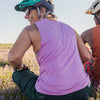 SHREDLY - Biker Tank : Wisteria - image
