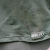 SHREDLY - Cropped Mesh Long Sleeve Hoodie : Black - image